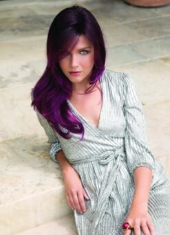 Angelica Wig By Noriko | Large Cap -Personalized Fake Store 1702 Angelica Large Cap Plumberry Jam LR 1