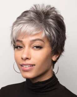 Zoe Wig By Rene Of Paris -Personalized Fake Store 2349 Zoe Midnite Pearl ft