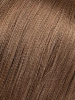 Petite Lori 110 Mono Top By WigPro | Human Hair -Personalized Fake Store 6 10T Medium Chestnut Brown tipped w Medium Golden Brown