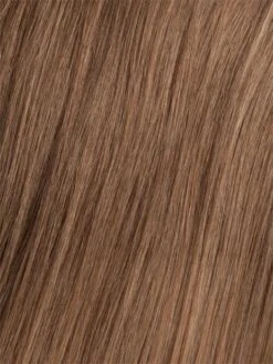 Alexandra 104 Petite Wig By WigPro | Human Hair -Personalized Fake Store 6 30T Medium Chestnut Brown