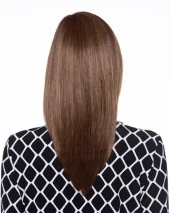 Ava Wig By Envy | Mono Part | Human Hair | Synthetic Blend -Personalized Fake Store AvaBK