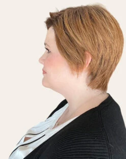 Billie Wig By Envy | Human Hair/Synthetic Blend 36 Billie Wig By Envy | Human Hair/Synthetic Blend -Personalized Fake Store Billie Envy CreamedCoffee Left