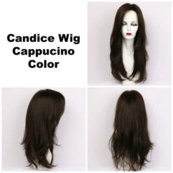 Candice Wig By Godiva's Secret Wigs -Personalized Fake Store Candice Cappucino 360 91345.1444674311.500.659