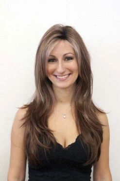 Candice Wig By Godiva's Secret Wigs -Personalized Fake Store Candice Roots Long Wig alm spice 74612.1390508656.500.659