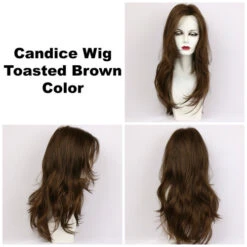 Candice Wig By Godiva's Secret Wigs -Personalized Fake Store Candice toasted 360 72330.1444674385.500.659