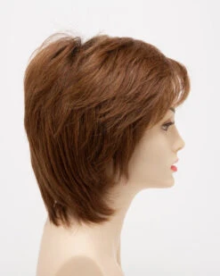 Coti Wig By Envy | Mono Top | Human Hair Blend -Personalized Fake Store CotiRightSide CreamedCoffee