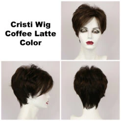 Cristi Wig By Godiva's Secret Wigs 30 Cristi Wig By Godiva's Secret Wigs -Personalized Fake Store Cristi Coffee Latte 360 98903.1443043593.1280.1280