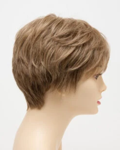 Destiny Wig By Envy | Mono Top | Human Hair | Synthetic Blend -Personalized Fake Store DestinyRightSide GingerCream