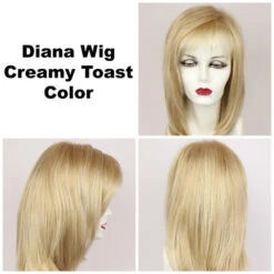 Diana LF Wig By Godiva's Secret Wigs -Personalized Fake Store Diana Creamy Toast 360 54785.1444673347.500.659