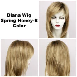 Diana LF Wig By Godiva's Secret Wigs -Personalized Fake Store Diana Sp Honey R 360 22040.1444673404.500.659