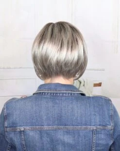 Devine Wig By Ellen Wille | Mono Part -Personalized Fake Store EWdevinedarksnowrooted3