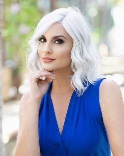 Emma Wig By Envy | Mono Part | Human Hair | Synthetic Blend -Personalized Fake Store Emma LS3