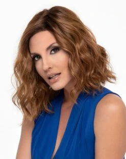 Emma Wig By Envy | Mono Part | Human Hair | Synthetic Blend -Personalized Fake Store Emma Main