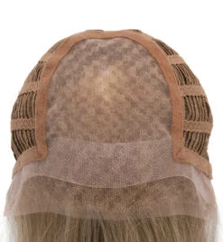 Erica Wig By Envy | Mono Top | Human Hair | Synthetic Blend -Personalized Fake Store EricaFront GingerCream