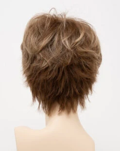 Flame Wig By Envy | Mono Crown | Human Hair | Synthetic Blend -Personalized Fake Store FlameBack DarkBlonde