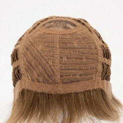 Flame Wig By Envy | Mono Crown | Human Hair | Synthetic Blend -Personalized Fake Store FlameFront DarkBlonde