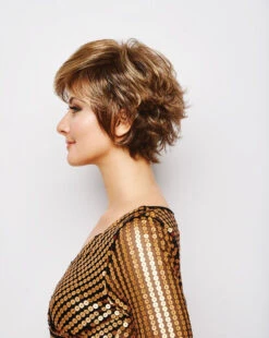 Gala Wig By Gabor | Large Cap -Personalized Fake Store GB Gala GoldenAnniversary Model Side2 efca43b5 99f5 40ed 9555 f9f4e161d255