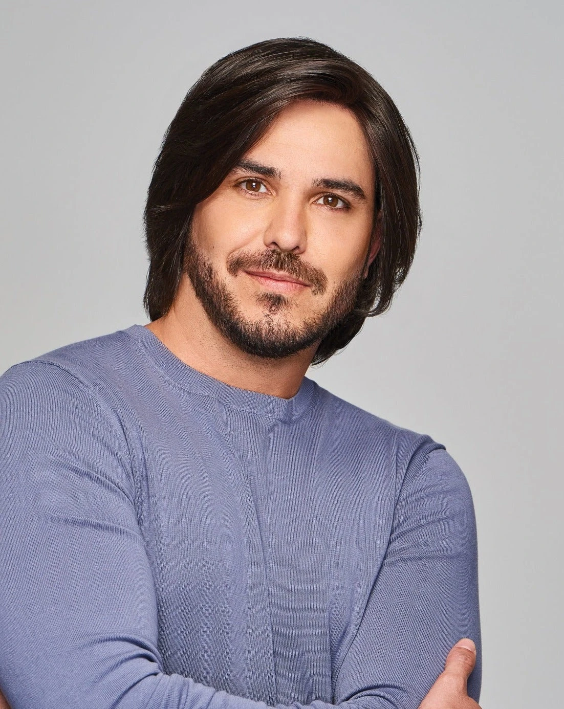 Sharp Men's Wig By HIM | Mono Top | Human Hair Blend 2 Sharp Men's Wig By HIM | Mono Top | Human Hair Blend - Image 2