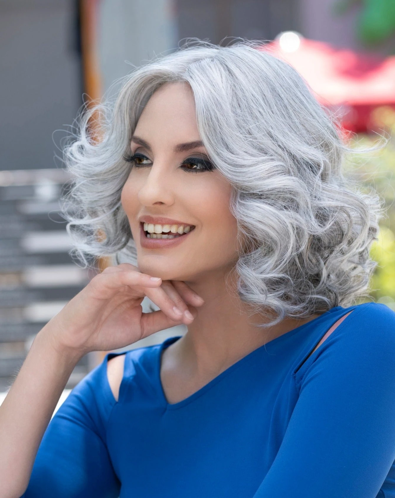 Isabella Wig By Envy | Mono Top | Human Hair | Synthetic Blend 10 Isabella Wig By Envy | Mono Top | Human Hair | Synthetic Blend - Image 10