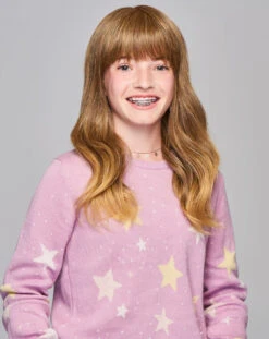 Pretty In Layers Wig By Hairdo | Mono Top | Children's Wig -Personalized Fake Store KIDZ PrettyInLayers Model Front4 147c4258 6087 40ea 90f4 00d6d1cca94a