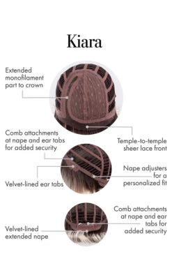 Kiara Wig By Kim Kimble | Heat-Friendly Synthetic 23 Kiara Wig By Kim Kimble | Heat-Friendly Synthetic -Personalized Fake Store KK Kiara CapConstruction