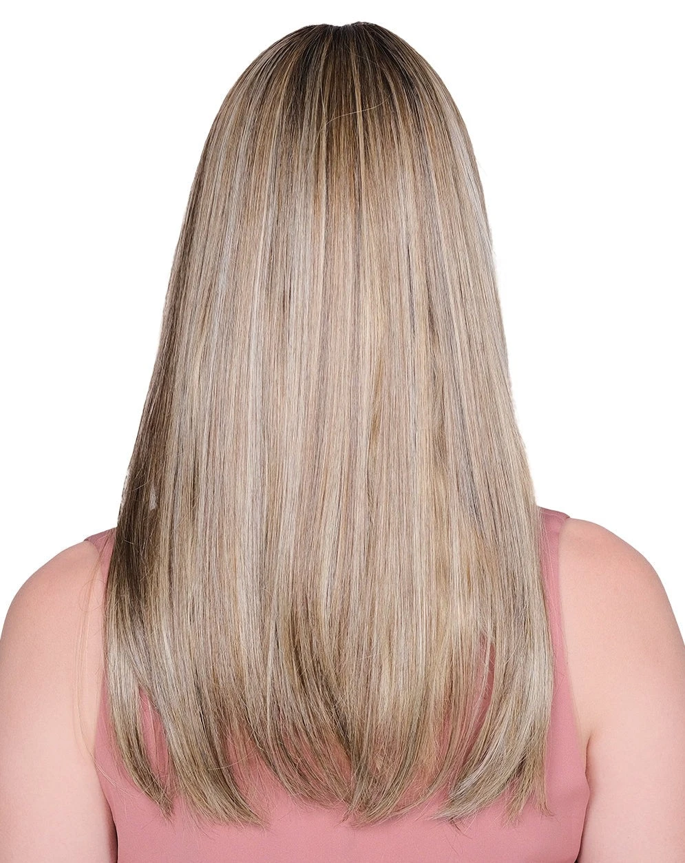 Clearance Topper | Lace Front Mono Top Bangs 19 Topper By BelleTress | Mono Part 3 Clearance Topper | Lace Front Mono Top Bangs 19 Topper By BelleTress | Mono Part - Image 3