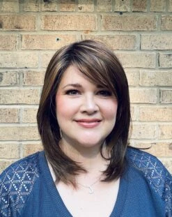 Luna Wig By Ellen Wille | Mono Crown -Personalized Fake Store Lunachocolateshadedfront