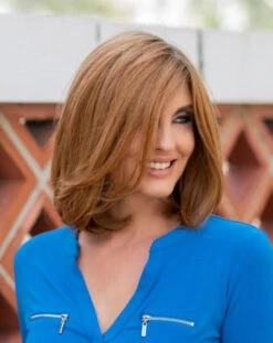 Lynsey Wig By Envy | Mono Top | Human Hair | Synthetic Blend -Personalized Fake Store Lynsey5745 2