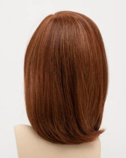 Lynsey Wig By Envy | Mono Top | Human Hair | Synthetic Blend -Personalized Fake Store LynseyBack LighterRed