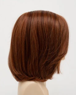 Lynsey Wig By Envy | Mono Top | Human Hair | Synthetic Blend -Personalized Fake Store LynseyRightSide LighterRed