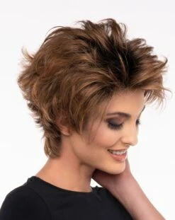 Micki Wig By Envy | Mono Top -Personalized Fake Store Micki SaffronSpice