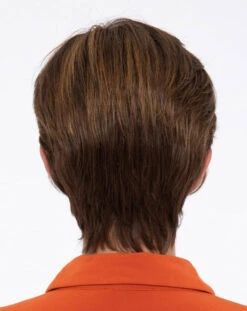 Paula Wig By Envy | Human Hair/Synthetic Blend 28 Paula Wig By Envy | Human Hair/Synthetic Blend -Personalized Fake Store Paula ChocolateCaramel Back