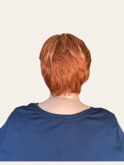 Paula Wig By Envy | Human Hair/Synthetic Blend 36 Paula Wig By Envy | Human Hair/Synthetic Blend -Personalized Fake Store Paula Envy LighterRed Back