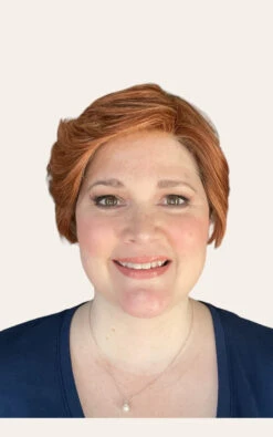 Paula Wig By Envy | Human Hair/Synthetic Blend 35 Paula Wig By Envy | Human Hair/Synthetic Blend -Personalized Fake Store Paula Envy LighterRed Front