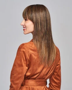 Beautiful Illusion Topper By Raquel Welch | Mono Top -Personalized Fake Store RW BeautifulIllusion Model Side2