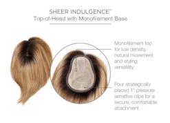 Go All Out 10" Topper By Raquel Welch -Personalized Fake Store RW GoAllOut10 Cap