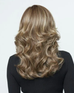 Stroke Of Genius Wig By Raquel Welch | Mono Part -Personalized Fake Store RW StrokeOfGenius Model Side2