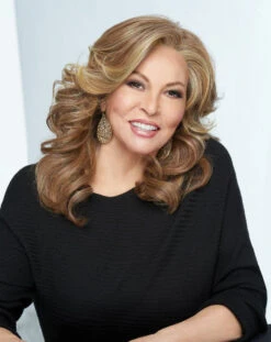 Stroke Of Genius Wig By Raquel Welch | Mono Part -Personalized Fake Store RW StrokeOfGenius Model2 Front3