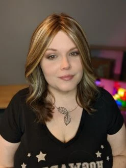 Crave The Wave Topper By Raquel Welch 27 Crave The Wave Topper By Raquel Welch -Personalized Fake Store RWCravetheWaveSSIcedCafeLatteFront