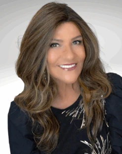 Statement Style Wig By Raquel Welch | Mono Top -Personalized Fake Store RWStatementStyleSSHazelnut FRONT