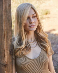 Remy Human Hair Topper 14" By Amore | Mono Top -Personalized Fake Store RemyTP14GoldenWheat2