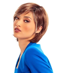 Shay Wig By TressAllure | Mono Top -Personalized Fake Store Shay Dark Amber 0528