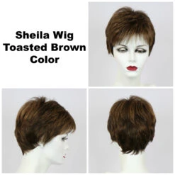 Sheila Petite Wig By Godiva's Secret Wigs 19 Sheila Petite Wig By Godiva's Secret Wigs -Personalized Fake Store Sheila Toasted Brown 54797.1458852682.1280.1280