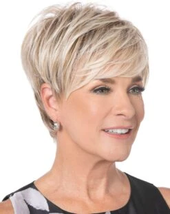 Popular Pixie Wig By Toni Brattin | Large Cap -Personalized Fake Store TB PopularPixie Model Side2 40426c95 5fad 4852 a30b e4861ce3aa84