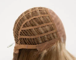 Taryn Wig By Envy| Mono Top | Human Hair | Synthetic Blend -Personalized Fake Store TarynSide GingerCream