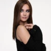 Veronica Wig By Envy | Mono Top | Human Hair | Synthetic Blend