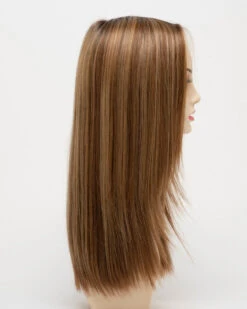 Veronica Wig By Envy | Mono Top | Human Hair | Synthetic Blend -Personalized Fake Store VeronicaRightSide GoldenNutmeg