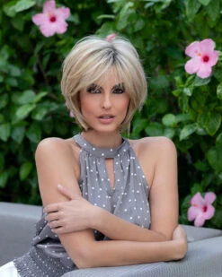 Whitney Wig By Envy | Human Hair | Synthetic Blend -Personalized Fake Store Whitney5394 4