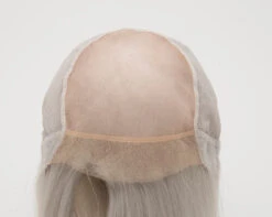 Zoey Wig By Envy | Mono Top | Human Hair | Synthetic Blend -Personalized Fake Store ZoeyFront LightGrey