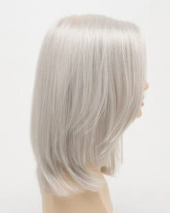 Zoey Wig By Envy | Mono Top | Human Hair | Synthetic Blend -Personalized Fake Store ZoeyRightSide LightGrey